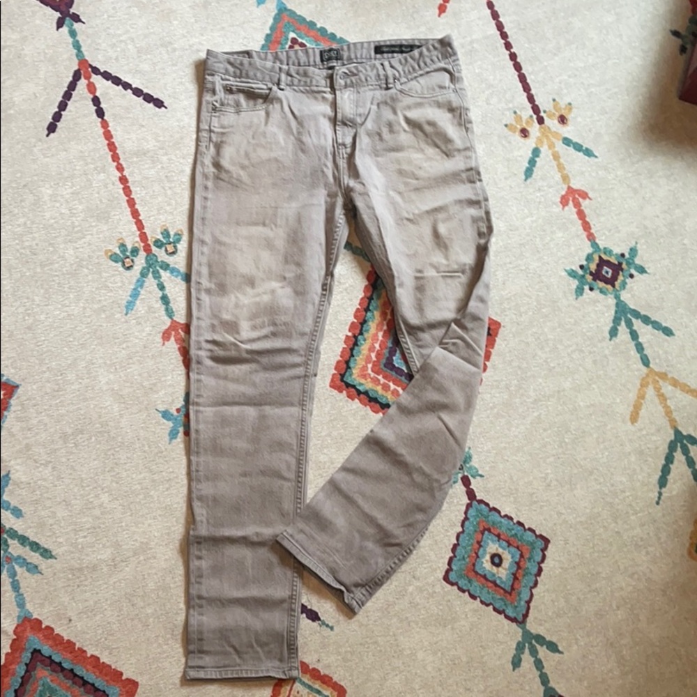 Obey grey skinny jeans 36x32